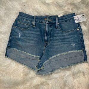 BUNDLE- 2 pairs of GOOD AMERICAN Good Curve Shorts NWT